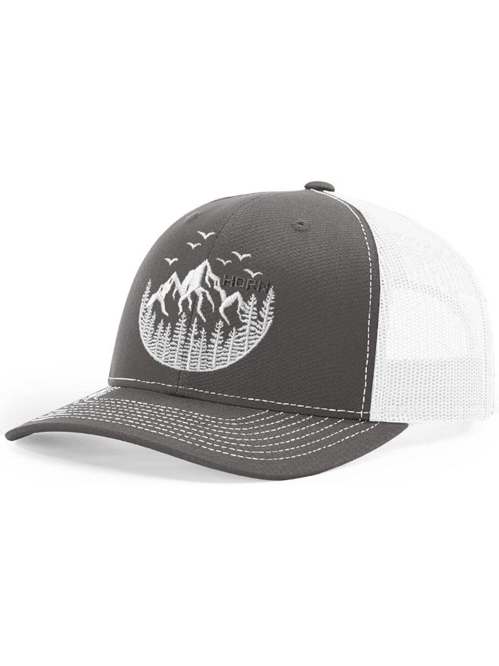 Mountain Trucker Hat - Outdoor Adventure Cap, Stylish & Comfortable Design